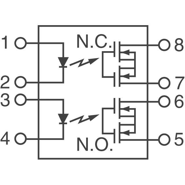 AQW282S Panasonic Electric Works  Solid State Relays